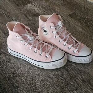 Converse All Star Women's Light Pink High-Top Sneakers